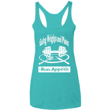 NL6733 Ladies' Triblend Racerback Tank