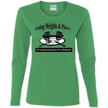 G540L Gildan Ladies' Cotton LS T-Shirt
