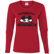 G540L Gildan Ladies' Cotton LS T-Shirt