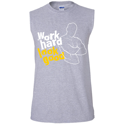 G270 Gildan Men's Ultra Cotton Sleeveless T-Shirt