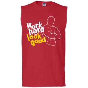 G270 Gildan Men's Ultra Cotton Sleeveless T-Shirt