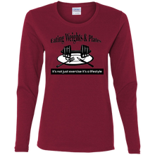 G540L Gildan Ladies' Cotton LS T-Shirt