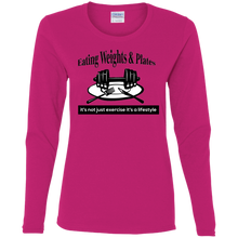 G540L Gildan Ladies' Cotton LS T-Shirt